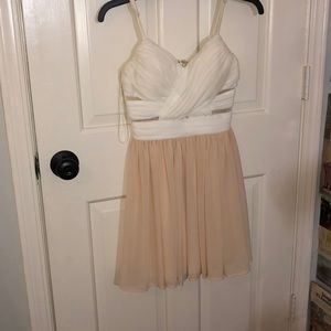 Two Toned Chiffon Dress